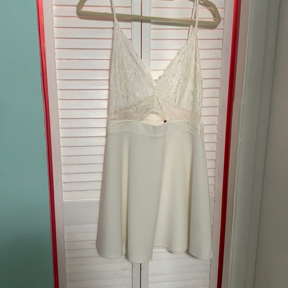 White dress